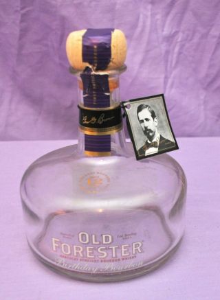Rare 2013 Old Forester Birthday Bourbon Bottle Kentucky Whiskey