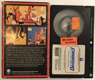 Pinocchio In Outer Space (1982) Betamax Video Rare (OOP) Columbia Pictures - Beta 2
