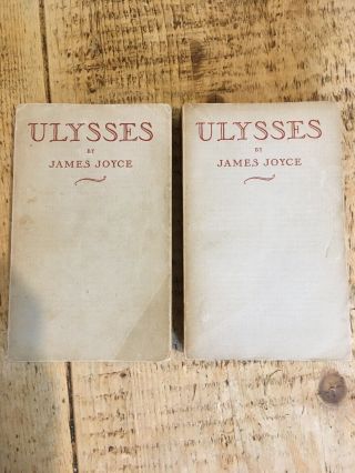 Rare James Joyce Ulysses 1st Edition 1st Printing Odyssey Press December 1932