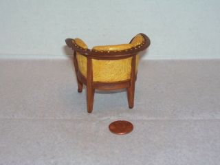 Vintage Take - a - seat by Raine Miniature Doll House Art Nouveau Chair 2