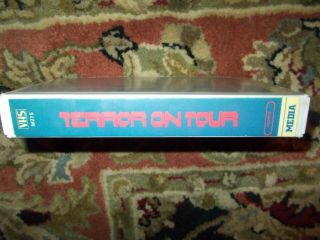 TERROR ON TOUR MEDIA HORROR SOV SLASHER RARE OOP VHS CUT BOX BOOT 3
