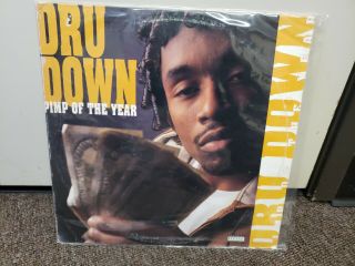 Dru Down: Pimp Of The Year & Mack Of The Year Rare Vinyl Record
