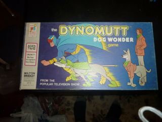 Vintage Dynomutt Dog Wonder Board Game 1970s Mb Complete? No 4717 Rare