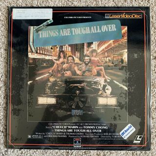 Cheech & Chong - Things Are Tough All Over Laserdisc - Very Rare