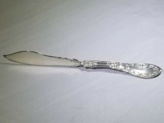 Antique 1881 Rogers A1 Twisted Silver Plate Butter Knife