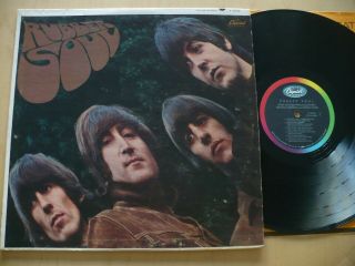 The Beatles - Rubber Soul Rare 1965 Us Orig Mono Capitol T2442 Classic Rock