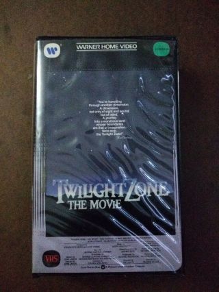 Twilight Zone The Movie Vhs Rare Horror Warner Bros Clamshelll