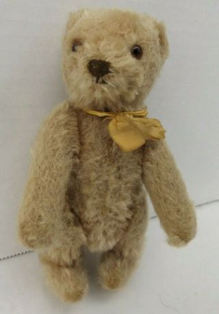 Vintage Tiny Steiff Mohair Teddy Bear 6 "