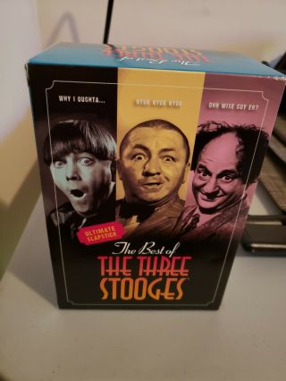 Time Life The Best Of The Three Stooges 26 Disc Deluxe Dvd Set Rare