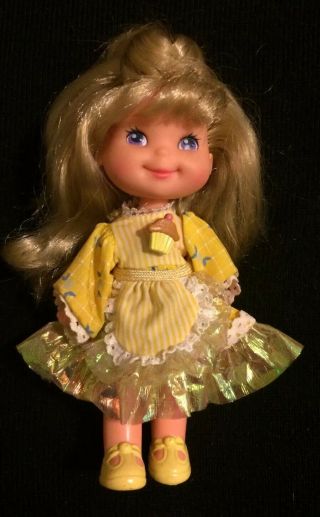 Cherry Merry Muffin Banancy Doll 1988 W/ Dress & Apron Mattel