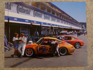 1995 Porsche 911 Cup 3.  8 Coupe Showroom Advertising Poster Rare Awesome L@@k