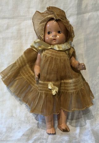 Vintage 8 " Composition Effanbee Patsyette Doll