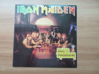 Iron Maiden - Piece Of Mind 5 Tracks 1986 Korea Orig Vinyl LP Rare Sleeve 2