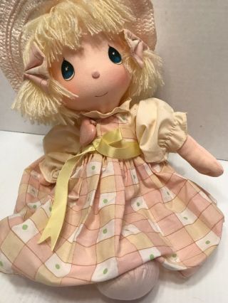 Precious Moments Plush Doll.  Pre Owned In. 3