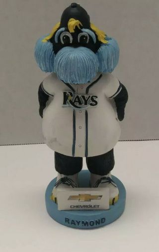 Tampa Bay Rays Raymond Mascot Chevrolet Bobblehead - Rare - Baseball Memorabilia