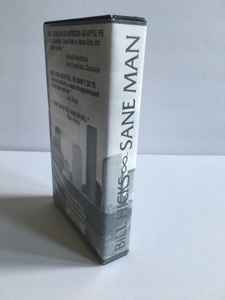 SANE MAN written & performed by Bill Hicks 1989 VHS RARE Sacred Cow Productions 3