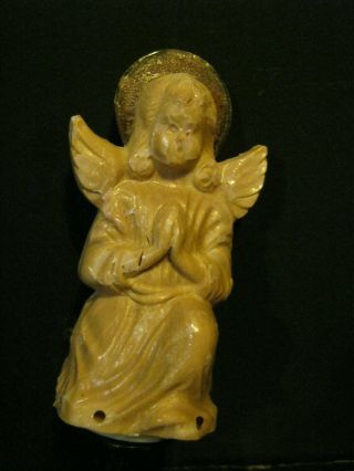 Antique - Celluloid - Christmas Lighted Angel - C - 6