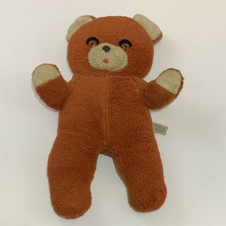 Vtg Knickerbocker Brown Teddy Bear Animals Of Distinction Sewn In Japan