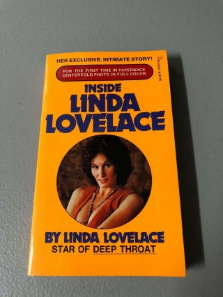 Inside Linda Lovelace By Linda Lovelace Paperback 1973 Pinnacle 1st Edition Rare