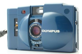 [RARE Blue N.  ] Olympus XA2 35mm Point & Shoot Film Camera from japan 2