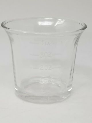 Vintage Betty Taplin Glass Measuring Jar For Child 
