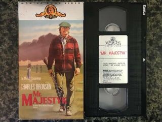Mr.  Majestyk (1974) Rare Mgm/ua Vhs - Charles Bronson,
