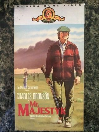 Mr.  Majestyk (1974) RARE MGM/UA VHS - Charles Bronson, 2