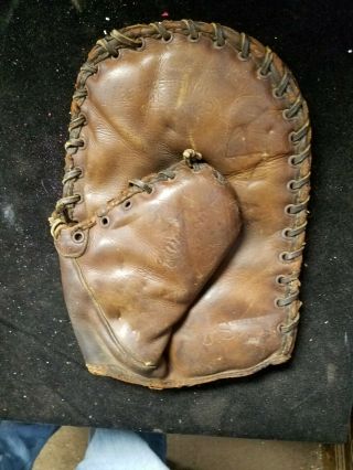 Antique Vintage Wilson U.  S.  Professional Model Leather Baseball Glove