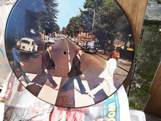 Extremely Rare Picture Disc - The Beatles - Abbey Road - Vinyl Lp Album