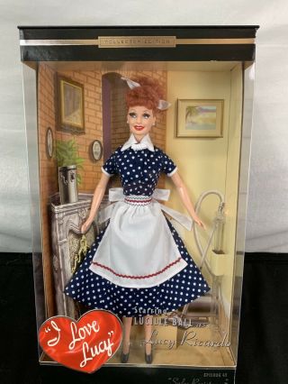 I Love Lucy Episode 45 ”sales Resistance” Barbie Doll 2004 Mattel