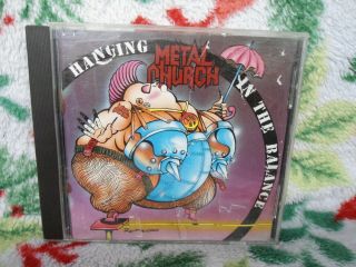 Metal Church - Hanging In The Balance Cd Thrash Blackheart Records 1993 Rare Oop