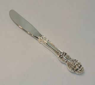 Reed & Barton King Francis Butter Spreader Knife Silverplate 6 1/2 Inches