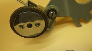 RARE Vintage NECCHI BU Mira Sewing Machine Stitch Varying Attachment w/ Cams 2
