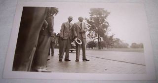 Henry Ford At Greenfield Village Antique Photograph Dearborn Mi 1930 