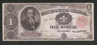 Rare 1891 $1 Stanton Treasury Note