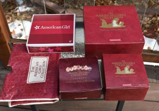 4 American Girl Kaya Felicity Doll Empty Boxes Only Vintage