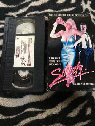 Rare Society/ You Are What They Eat/ Vhs/ Oop/ Billy Warlock