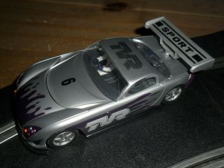 Scalextric Rare Vintage Tvr Speed 12 Touring Lemans Car 6 With Lights.