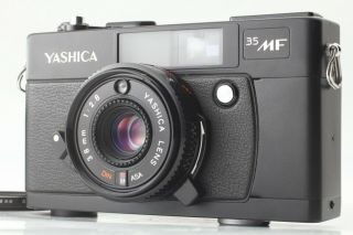 Rare 【s/n 707070xx】yashica 35 Mf 35mm Film Camera 38mm F/2.  8 From Japan 163