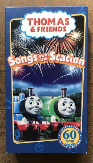 Thomas & Friends Songs From The Station Vhs 2005 Rare Thomas The Tank Engine