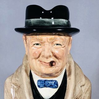 Rare Royal Doulton Winston Churchill Figurine D6171 9 Inches 1941