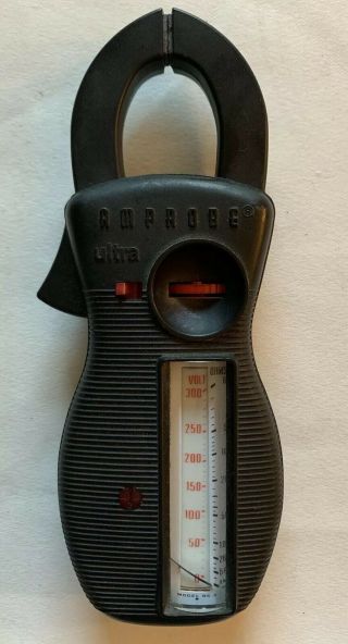 Vintage Ultra Professional Amprobe Clamp Meter And Volt Meter
