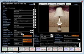 Art Antiques Cataloging Database Software Cdrom For Windows