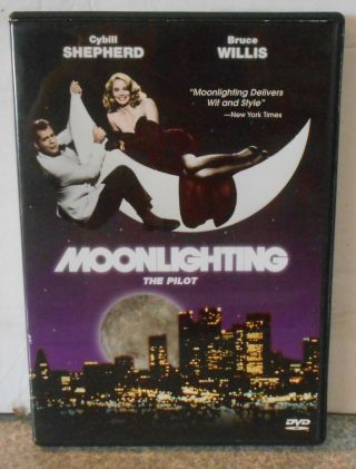 Moonlighting - The Pilot (dvd,  2000) Very Rare Disc W Insert