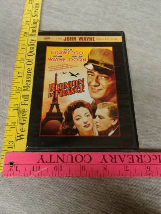 Reunion In France (dvd,  John Wayne / Joan Crawford Rare Ebay