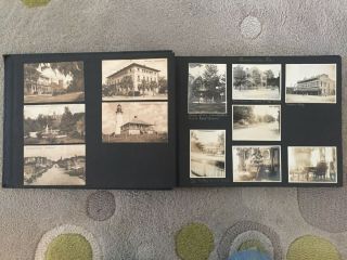 Antique Photo Album Florida 1902 - 1920s Fernandina Beach Greenwich Ct