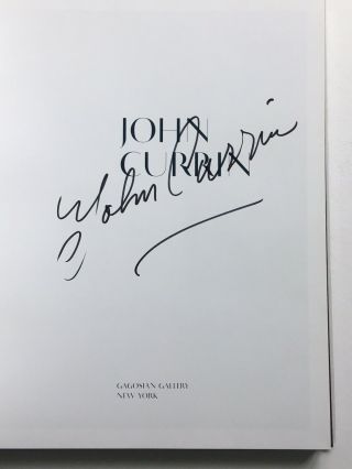 John Currin Artist 2011 Book Signed Rare Gagosian Contemporary Art 2