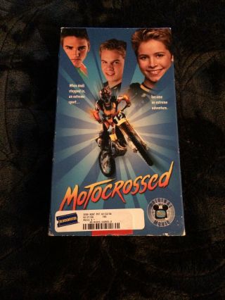 Motocrossed (2001) Vhs - Disney Channel Movie - Rare / Htf