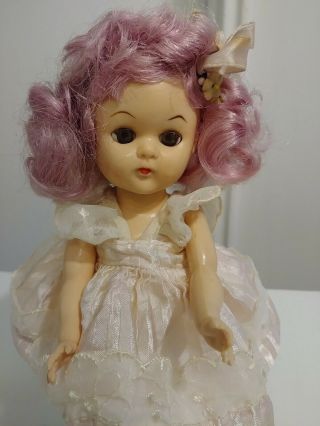 Vintage Virga Lollipop Doll With Lavender Hair