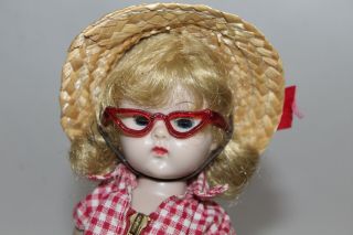 Vintage Vogue Ginny Doll Bkw Clothes Molded Lashes